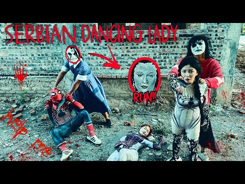 SERBIAN DANCING LADY IN REAL LIFE l PARKOUR POV ESCAPE ''Part 18.0'' (Horror Parkour POV Short)