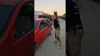 Junkyard breaking glass #shortvideos #shortsviral #shorts #short #viral