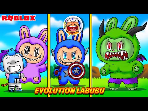 BABY DEL DAN MOCIL BERUBAH JADI LABUBU DAN EVOLUSI JADI SUPER LABUBU IMUT LVL 999.999.999 DI ROBLOX!