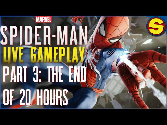 Marvel's Spider-Man PS4 Live Gameplay! THE END