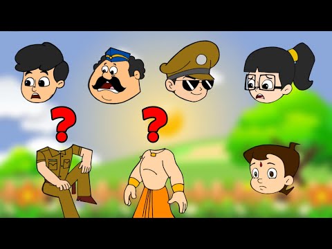 Wrong Head Puzzle Little Singham and Chhota Bheem