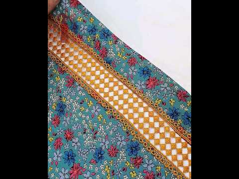 طريقة جميلة لخياطة الدانتيل مشبك #فصالات #خياطة #sewing #fashion #viral #خياطة_نسائية #خياطة_وتفصيل