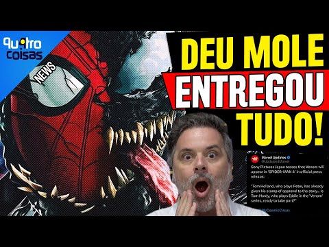 💣 BOMBA! SONY DIVULGA EM QUERER A VOLTA DE VENOM DE TOM HARDY EM HOMEM-ARANHA 4