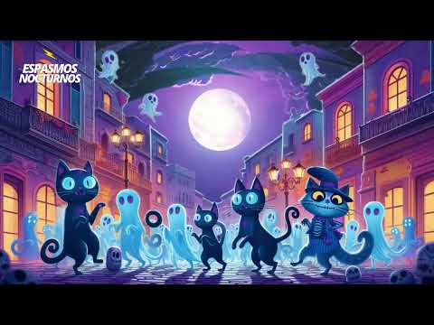 Gatos fantasma 👻🐈| canciones infantiles