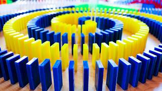 Domino Rally Falldown Compilation (Nostalgic - No Music)