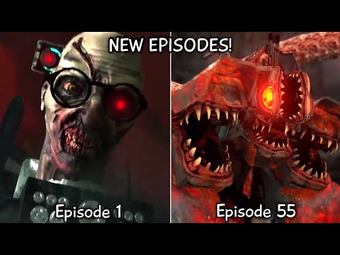 Skibidi Toilet Zombie Universe 1 - 55 All Episodes (60 FPS REMASTERED) Titan Canmeraman 3.0 (Ep 56)