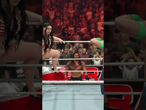 John Cena vs Bianca Belair wwe2k24 Smackdown highlights