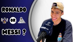 Messi Or Ronaldo? 🤩Responses From 50 Footballers | Ft Bellingham & Thomas Muller & Vinicius jr & etc