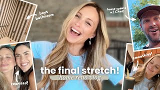 the FINAL stretch!! | home reno update vlog!