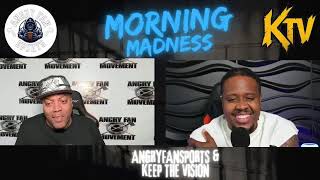 MORNING MADNESS with Keep The Vision! STEPHANIE WHITE ALIYAH BOSTON Indiana Fever CHOKE VS LYNX RANT