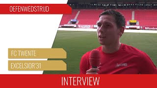 Screenshot van video Stijn Beverdam: "We hebben goed tegenstand geboden" | FC Twente - Excelsior'31