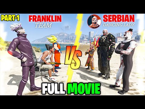 FRANKLIN TEAM VS NEMESIS TEAM IN GTA 5 (FULL MOVIE) | PART-1