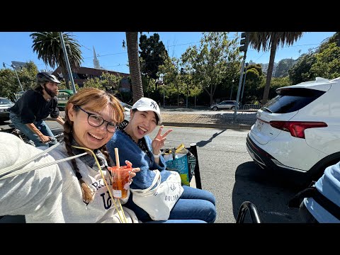 【アメリカVLOG】サンフランシスコが波乱万丈すぎて大号泣…｜San Francisco🇺🇸 #サンフランシスコ #アメリカ旅行 #sanfrancisco #デルタ航空