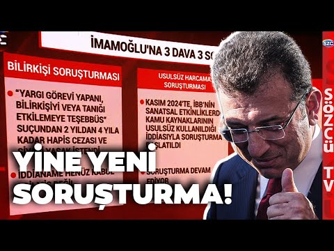 İmamoğlu'na Bir Soruşturma Daha! Yine Yeniden Diploma Kavgası! İşte İmamoğlu'nun Dava Geçmişi!