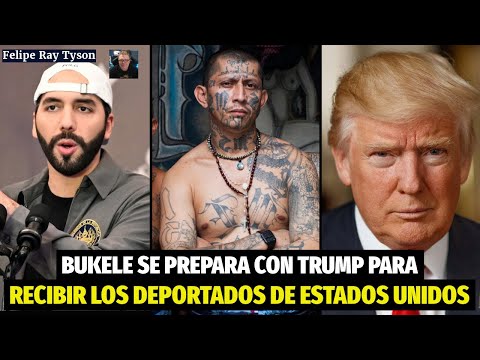 Nayib Bukele preparado para RECIBIR los Salvadoreños DEPORTADOS de Estados Unidos