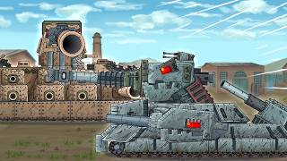 FV-44 VS GROSS! KV-Ch must find his costume - Cartoons about tanks