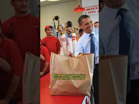 Barack Obama nıh Yediği Hamburgerciyi Denedik Five guys