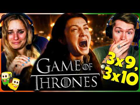 GAME OF THRONES 3x9 & 3x10 Reaction! | First Time Watch! | Peter Dinklage | Lena Headey