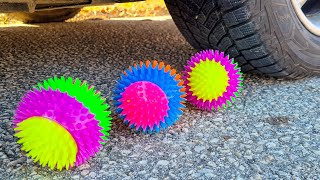 Crushing Crunchy & Soft Things by Car! - EXPERIMENT: CAR vs TOYS