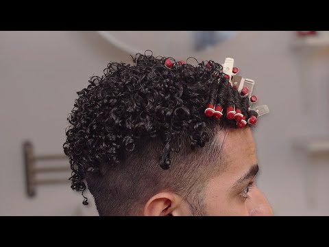 How to get tight curly hair!