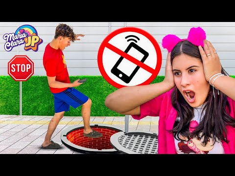 Cuidado com o Celular! 😱📱Maria Clara e JP Sem eletrônicos por 24h!