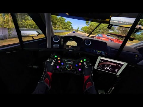 Nissan GT-R Intense Realistic Racing At Bathurst | AMS2