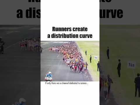 Math Controls EVERYTHING... How Runners Create a Distribution Curve