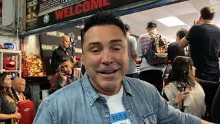 Oscar De La Hoya talks Ryan Garcia bouts