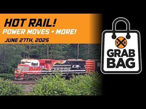 Grab Bag: NS First Responder Consist, Power Moves and More!  | Weekly Top Trains (June 2025)