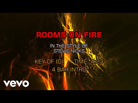 Stevie Nicks – Rooms On Fire (Karaoke)