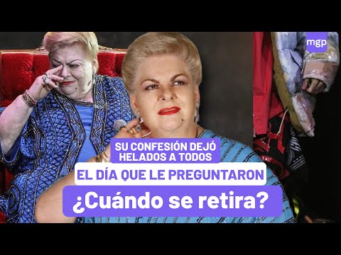 El dia que le preguntaron a PAQUITA LA DEL BARRIO cuando se iba a retirar