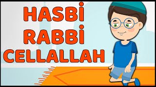 Hasbi Rabbi Cellallah 💖 | Çocuklar İçin İlahiler | Allah ve Peygamber Sevgisi | Din Dersi