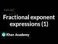 Exponents and Radicals Practice