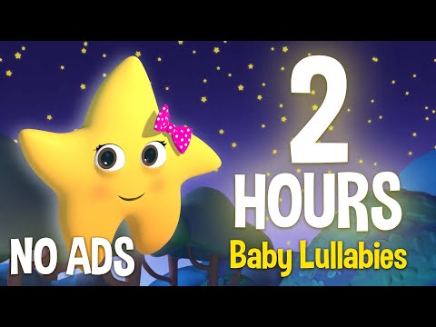 NO ADS | Mindful Stars & Moon | Calming Sensory Animation | Baby Songs 🌙✨