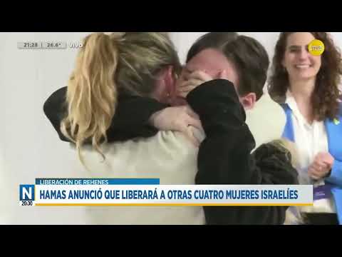 Hamas anunció que liberará a otras cuatro mujeres israelíes │N20:30│ 21-01-2025