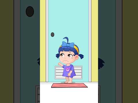 Who is inside ? ?? #funnycartoon #nana #funny #comedycartoon #trending #shortviral #foryou #cute