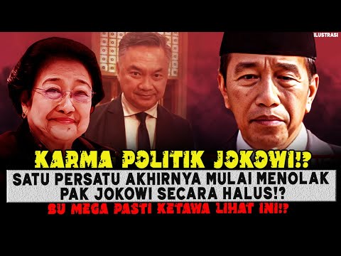 KARMA POLITIK JOKOWI💥❓SATU PERSATU PARPOL KINI MULAI MENOLAK JOKOWI SECARA HALUS😱❓INI BUKTINYA❗