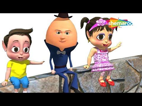 Humpty Dumpty English 3D Rhyme - Popular Nursery Rhymes | Pankoo Kids Rhyme | @shemarookidsjunior