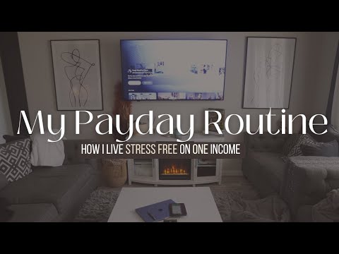 My Payday Routine | How I Live on ONE Income Completely STRESS FREE