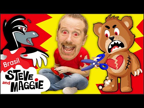 Casa Mágica de Bonecas e Mais para Crianças com Steve and Maggie Brasil