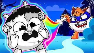 Os Bebês Monstros Perderam Suas Cores 🌈 Músicas Engraçadas 😻🐨🐰🦁 E Canções de Ninar do Baby Zoo