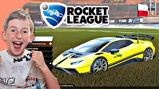 PIŁKA NOŻNA AUTAMI ROCKET LEAGUE - LAMBORGINI HURACAN POLAND