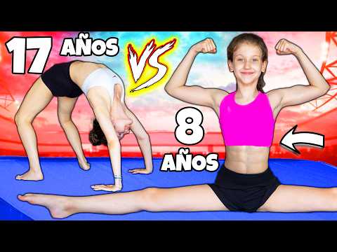 NIÑA vs ADOLESCENTE - Reto de GIMNASIA entre Hermanas