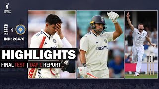 ENG vs IND 5th TEST Day 1 HIGHLIGHTS | Time for Karun Nair's REDEMPTION!