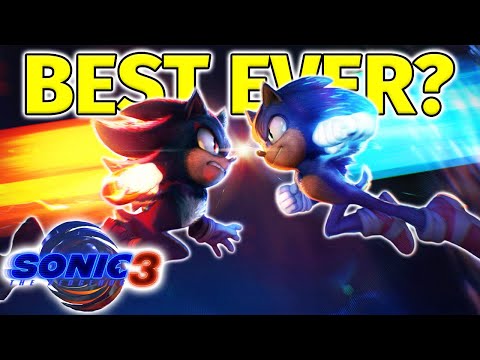 The Best Video Game Movie Ever Made? Sonic The Hedgehog 3 Movie Review