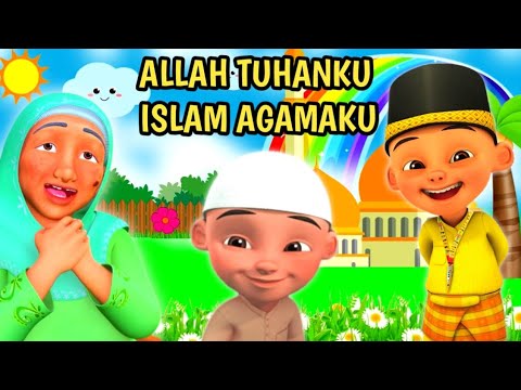 Siapakah Tuhanmu Apa Agamamu 💞 Animasi Upin Ipin Terbaru | Lagu Sholawat Anak Anak