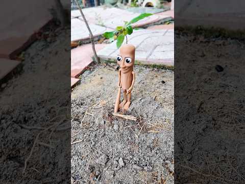 Planting Tung Tung Sahur 🪵😂 | Sheep FR #shorts