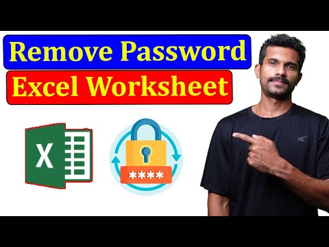 Remove Password from Excel Worksheet