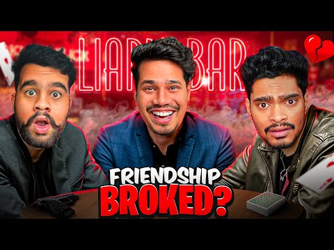 THIS GAME ALMOST BROKE OUR FRIENDSHIP 😱| LIARS BAR