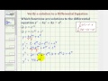 Differential Equations and Derivatives